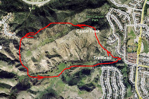 West hills, Castle Park